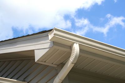 Gutter Installation on Roofline